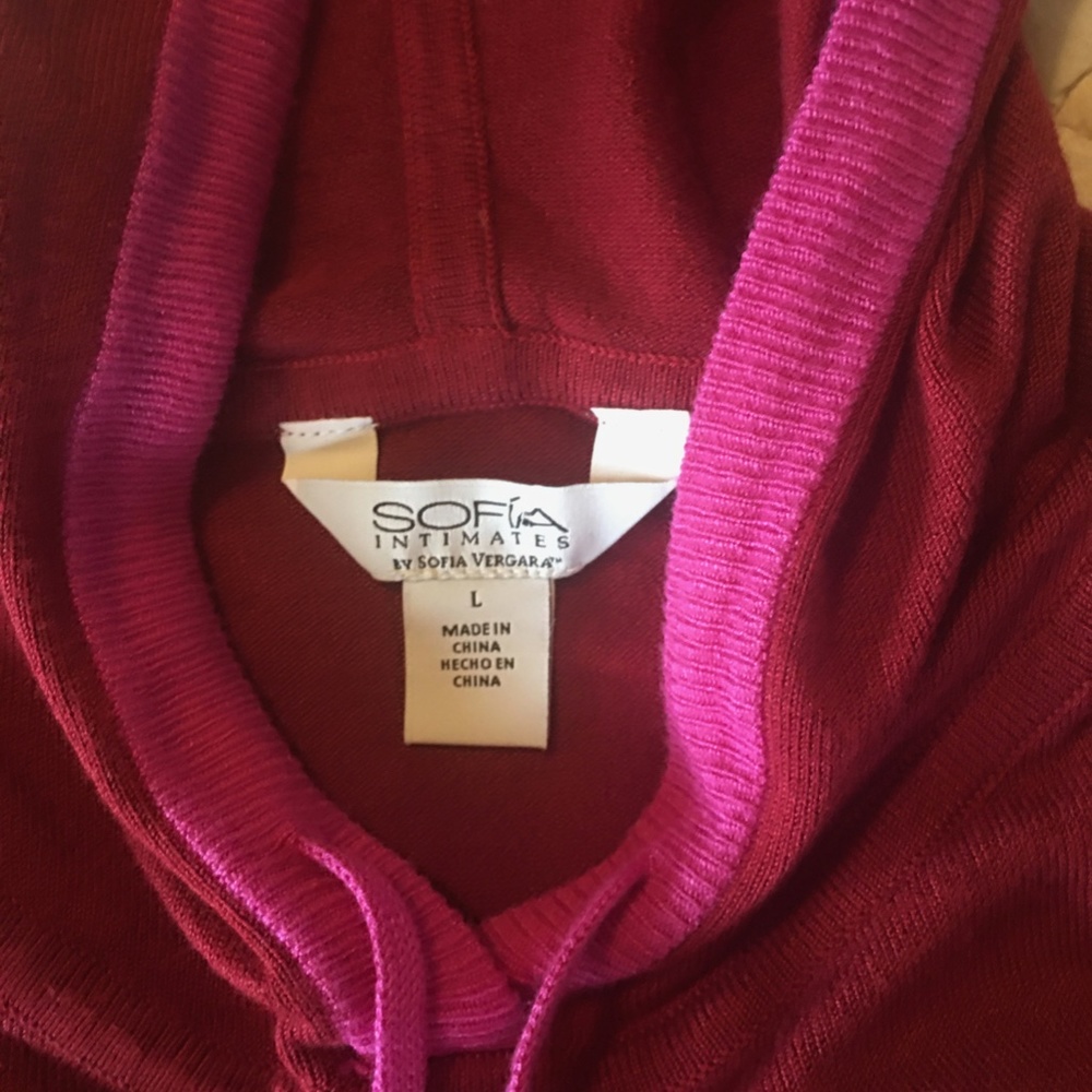 Sofia Intimates By Sofia Vergara Lounge Hoodie - image 3